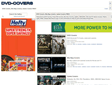 Tablet Screenshot of dvd-covers.org